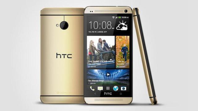 HTC One Gets Gold-Coloured Version