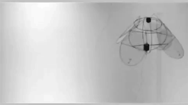 Four-Winged Flying Robot Drifts On Breezes Like An Airborne Jellyfish