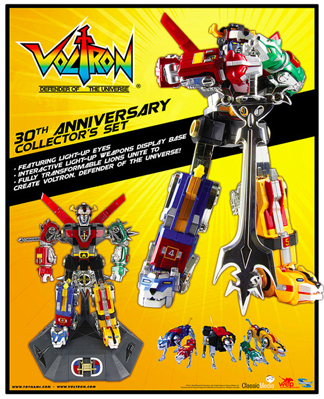 The 30th Anniversary Voltron Is The Defender Of Childhood Nostalgia