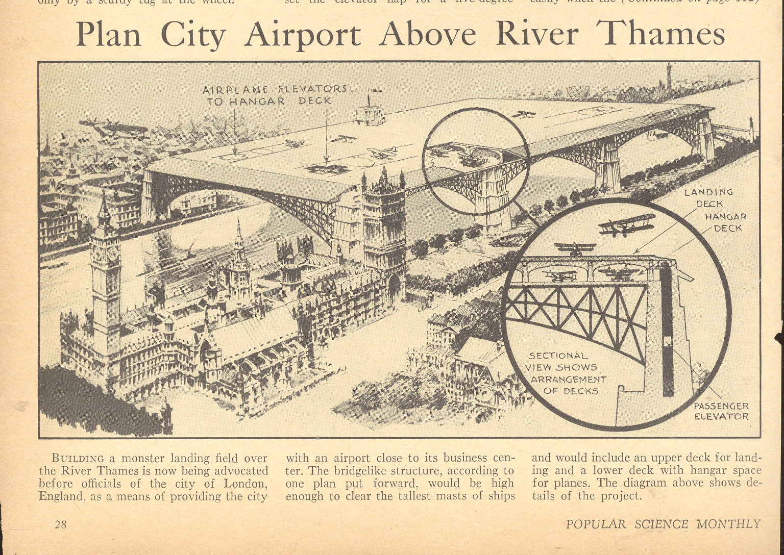 12 Radical, Unbuilt Airports From 100 Years Of Air Travel