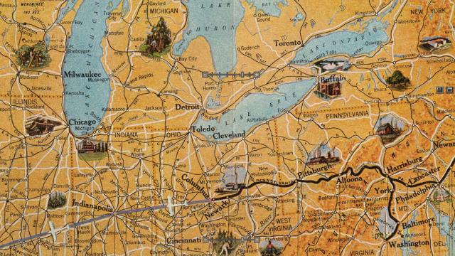 This Air Travel Map From 1929 Is Absolutely Stunning