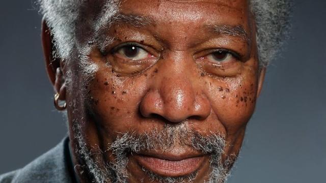 This Incredible Portrait Of Morgan Freeman Was Painted On An iPad