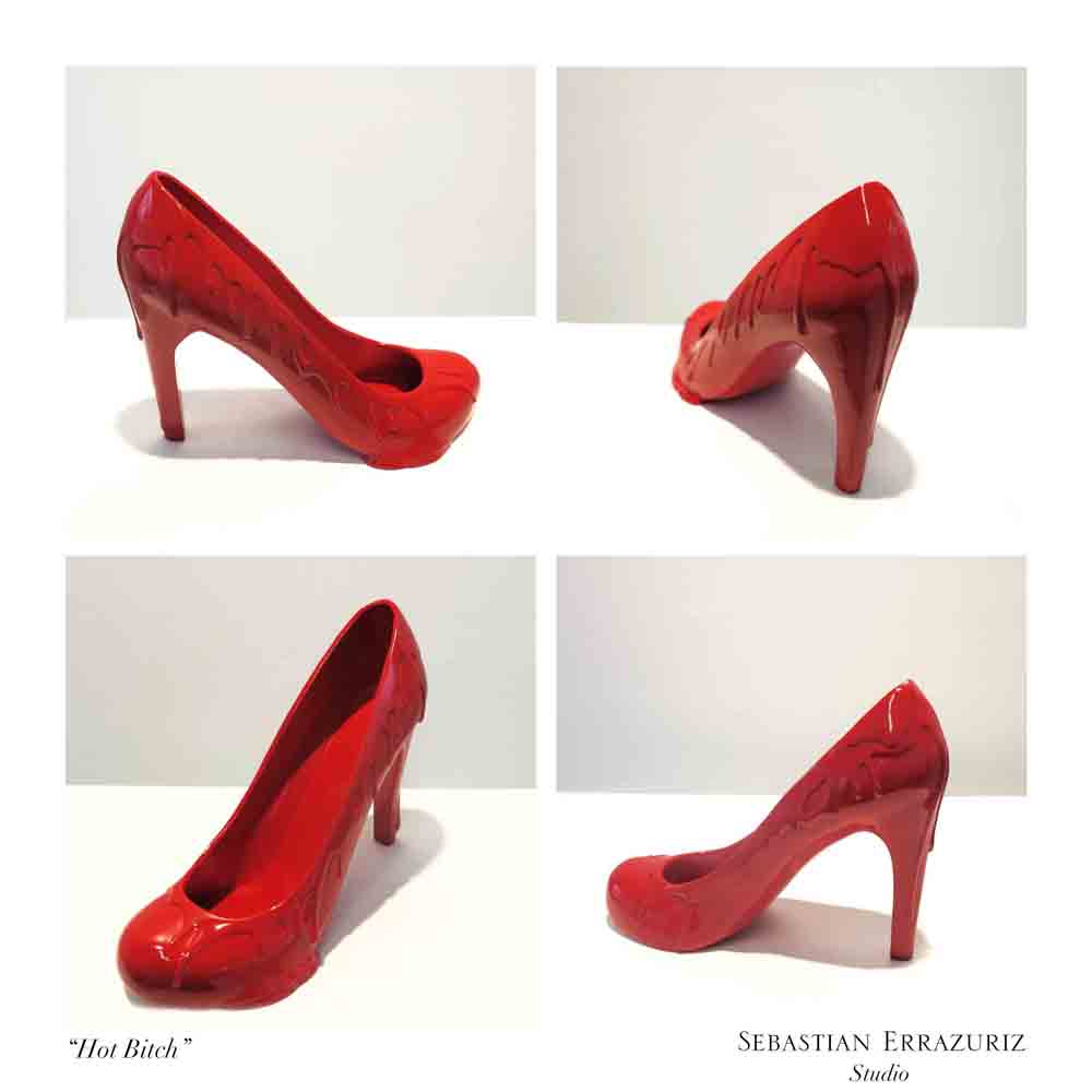 9 Sexy 3D-Printed Heels That Objectify 9 Real Women [NSFW]