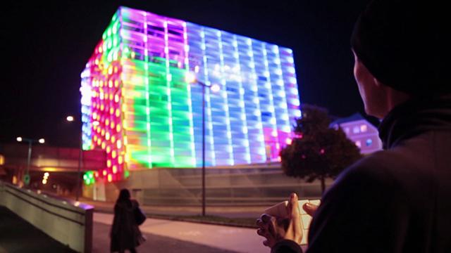 This Building Is Controlled By A 3D-Printed Rubik’s Cube