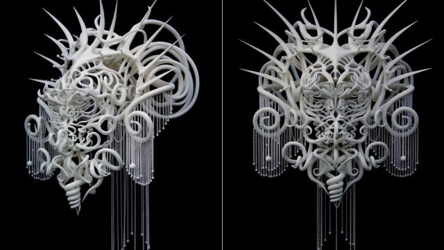 Whoa, This 3D-Printed Headdress Should Be The Next Predator