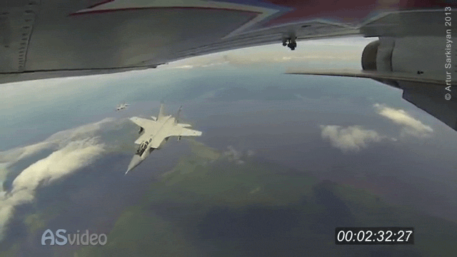 What It’s Like To Fly A Fighter Jet — Strapped To Its Wing