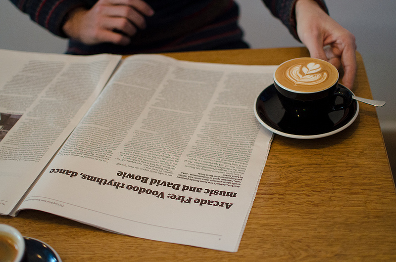 An Algorithmic Newspaper Published For Just One Cafe