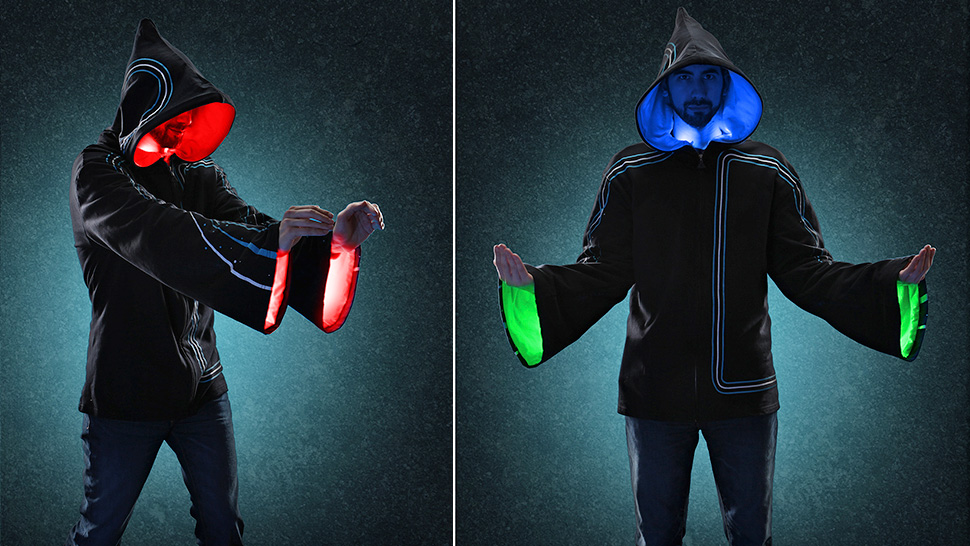 This Light-Up Hoodie Gives You Unfathomable Imaginary Magic Powers