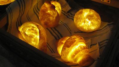 Lamps Made From Real Bread Must Smell Delicious