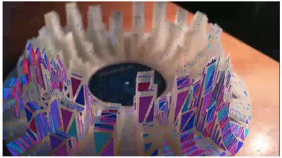 Watch Music Turn Into A 3D-Printed Augmented Reality Sculpture