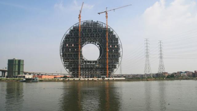 Italian-Designed Building Was Inspired By Chinese Coin