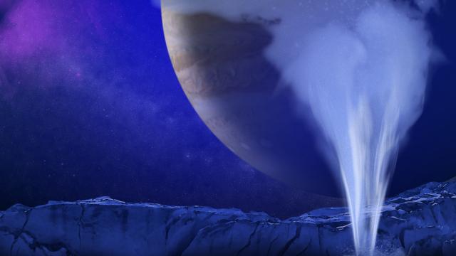 Hubble Detects Water Plumes Coming Out Of Jupiter Moon Europa