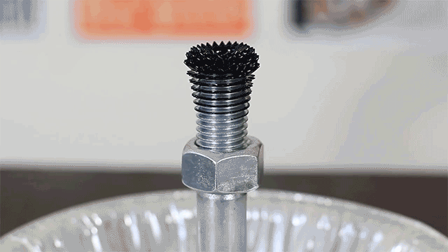 How To Make A Terrifying, Spinning, Ferrofluid Buzzsaw