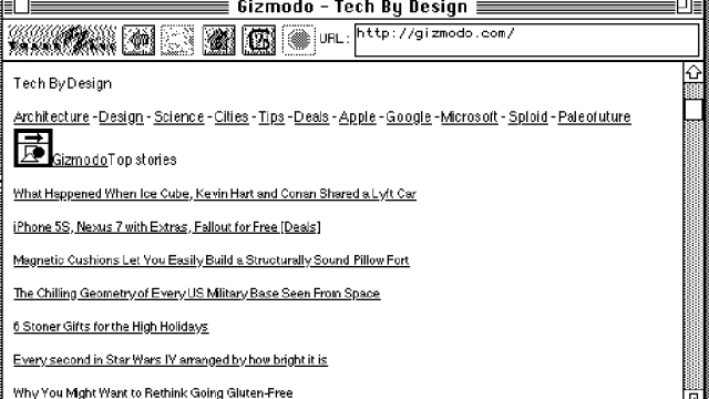 You Can Actually Browse The Web On A 27-Year-Old Mac Plus