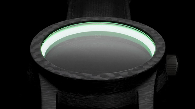 NASA-Developed Moonglow Material Keeps This Watch Glowing All Night