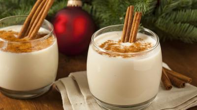 Everything That Goes Into A Cup Of Eggnog