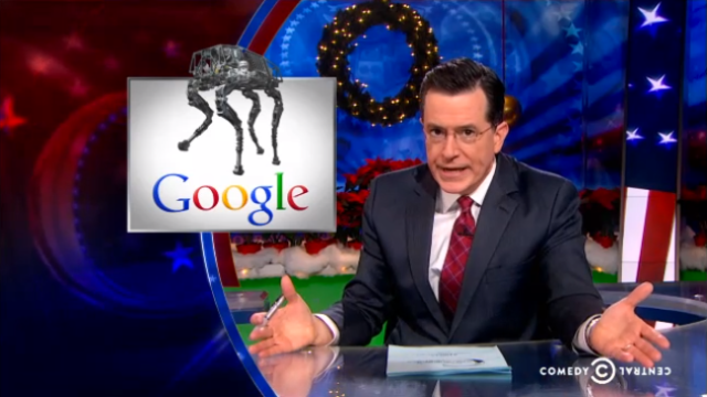 Stephen Colbert Knows Exactly How To Stop Google’s Robot Army
