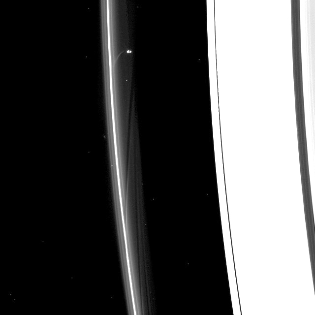 Just Look At What Saturn’s Moons Do To Its Rings