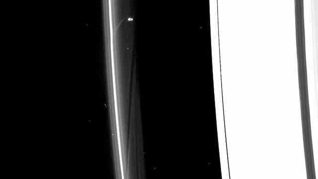 Just Look At What Saturn’s Moons Do To Its Rings