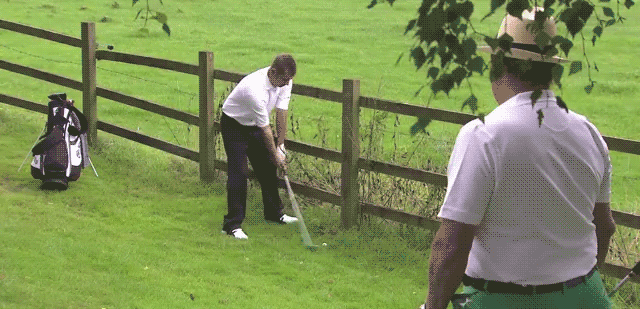 Amazing Golf Shot Of The Year Is More Genius Billiard Trick Than Golf