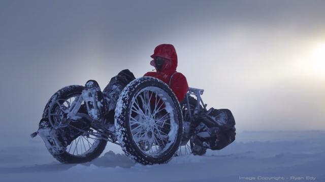 This Tricycle Is Headed Across The South Pole