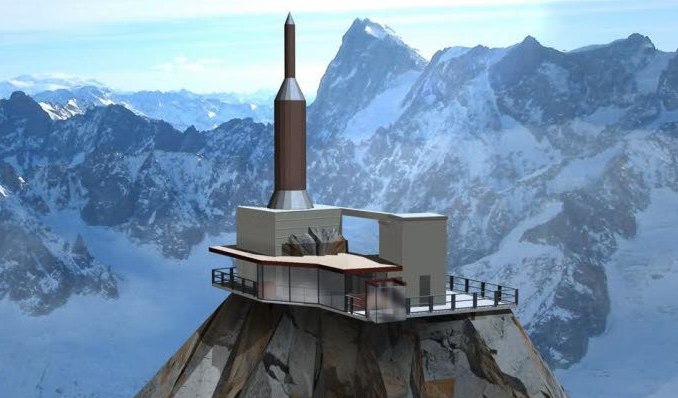 This Glass Room Lets Visitors Float Over Of One Of The Alps’ Highest Peaks