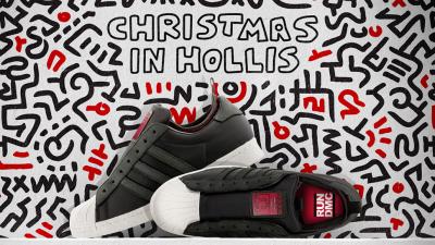 Adidas And Run-D.M.C. Made A Pair Of Christmas In Hollis Sneakers