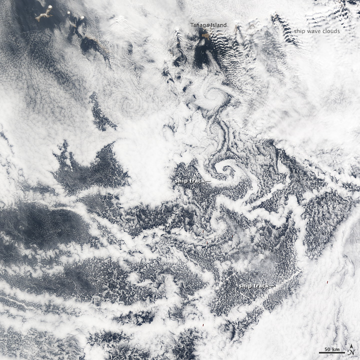 How Your Christmas Presents Were Shipped — As Seen In Clouds From Space