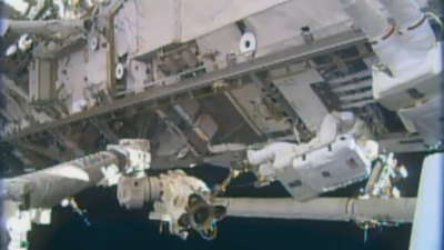 Astronauts Made A Rare Six Hour Spacewalk To Fix ISS