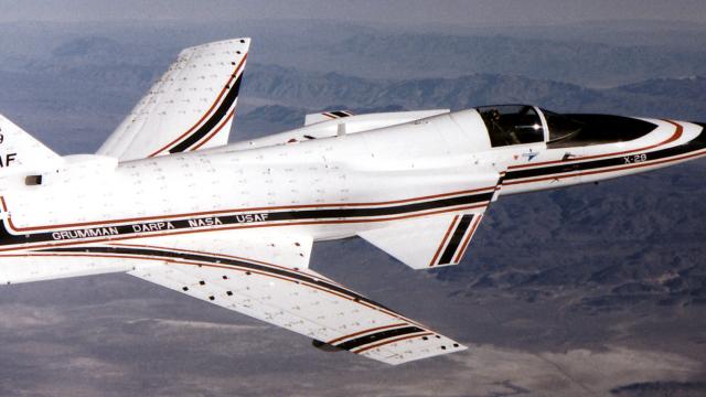 This Wacky Forward Wing Jet Flew Faster Than The Speed Of Sound