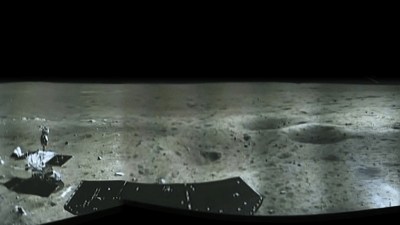 Beautifully Desolate Panorama From China’s Moon Lander