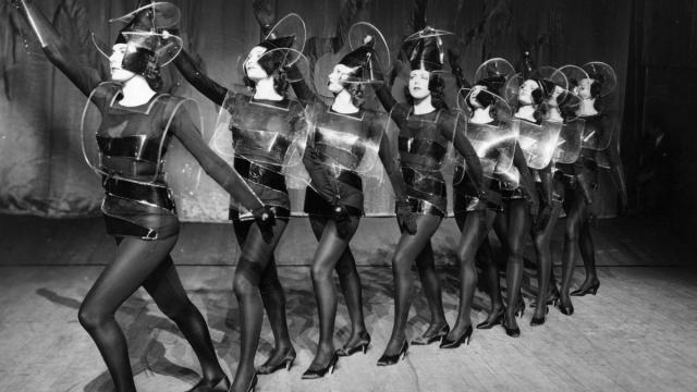 A Futuristic Stage Show At The London Casino On April 27, 1938