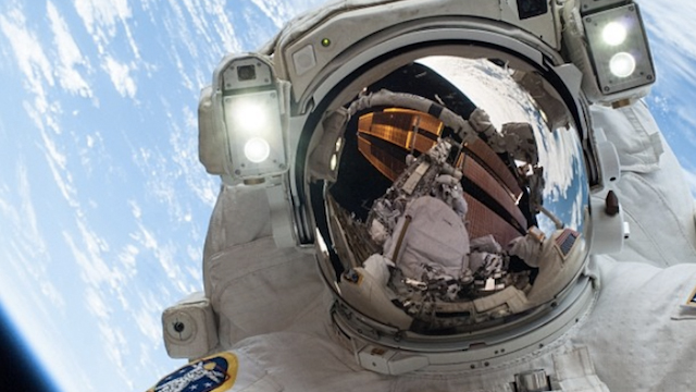The Best Selfie Ever Is The One An Astronaut Takes From Freaking Space