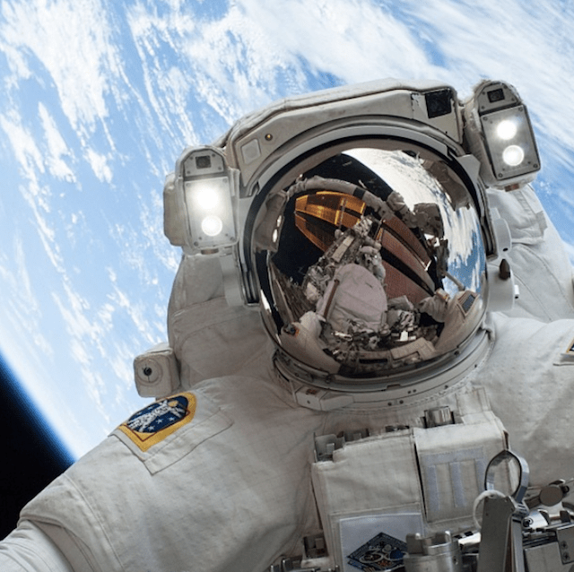 The Best Selfie Ever Is The One An Astronaut Takes From Freaking Space