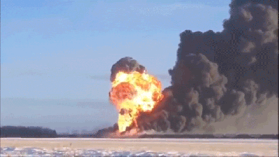 Train Derailment Creates Massive Explosion