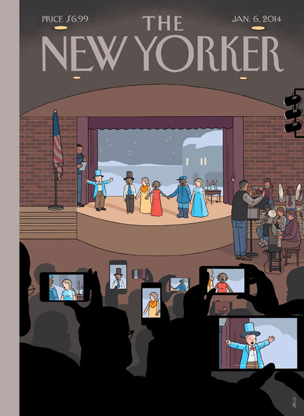 All Together Now: Chris Ware Nails It With This New Yorker Cover