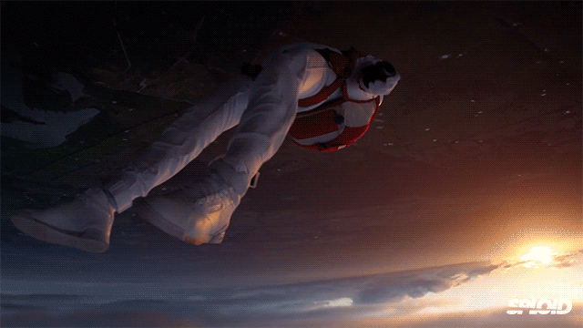 This Spectacular Video Of A Flying Man Is Not From A Superhero Movie