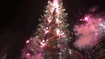 Dubai Had The World’s Largest Fireworks Show, And It Was Amazing