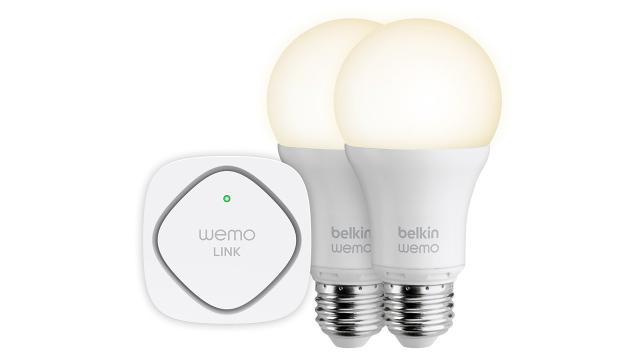 Belkin’s WeMo Smart LED Bulbs Put The Light Switch On Your Phone