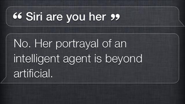 Wow, Siri Does Not Like Being Asked About Spike Jonze’s Her