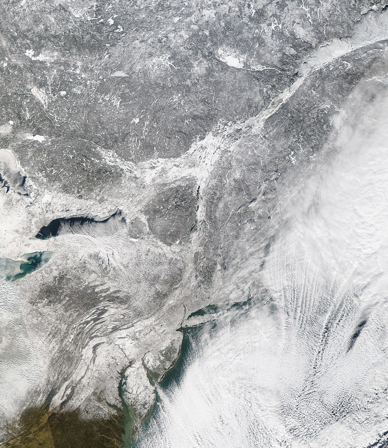 Watch How America Is Getting Frozen In This Timelapse From Space