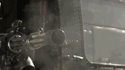 Amazing Video Of A Six-Barrelled Minigun Firing In Super-Slow Motion