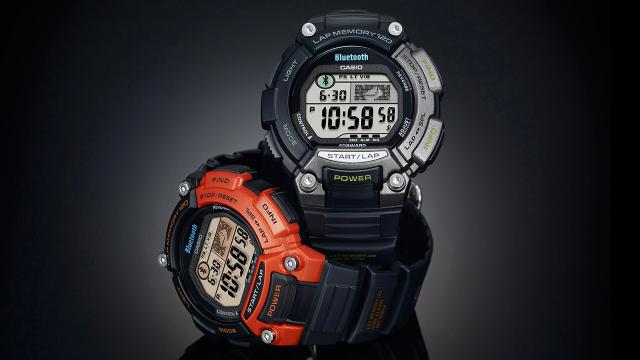 Casio’s Sporty Bluetooth Watch Lets You Glimpse Your Fitness App Stats