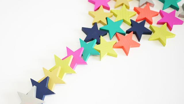 Make Stars Fall With These Five-Pointed Dominoes