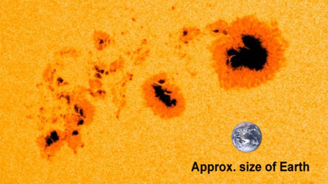 New Sunspot Four Times The Size Of Earth Is Largest In Almost A Decade