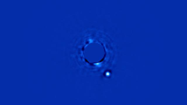 Gemini’s First Image Shows A Planet Orbiting A Star 63 Light Years Away