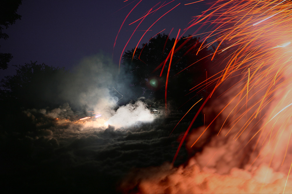 Gorgeous Photos Capture Smoke Bombs And Pyrotechnics As They Explode