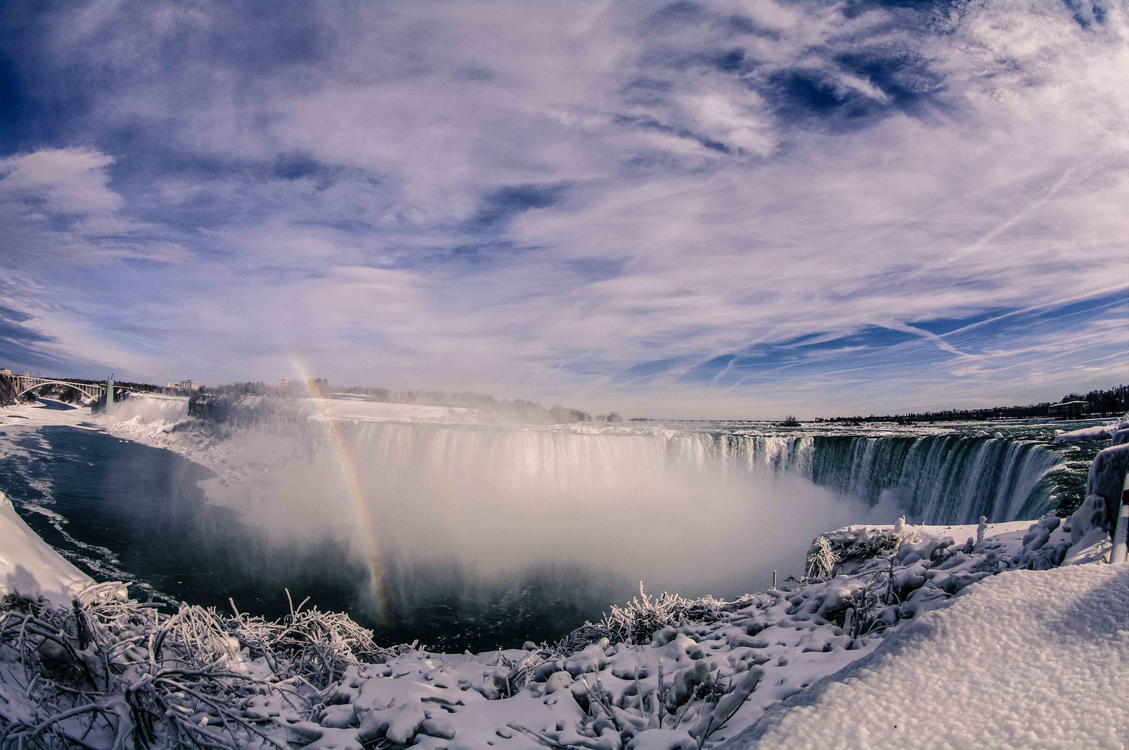 Niagara Falls Isn’t Frozen — But It’s Getting There, And It’s Beautiful
