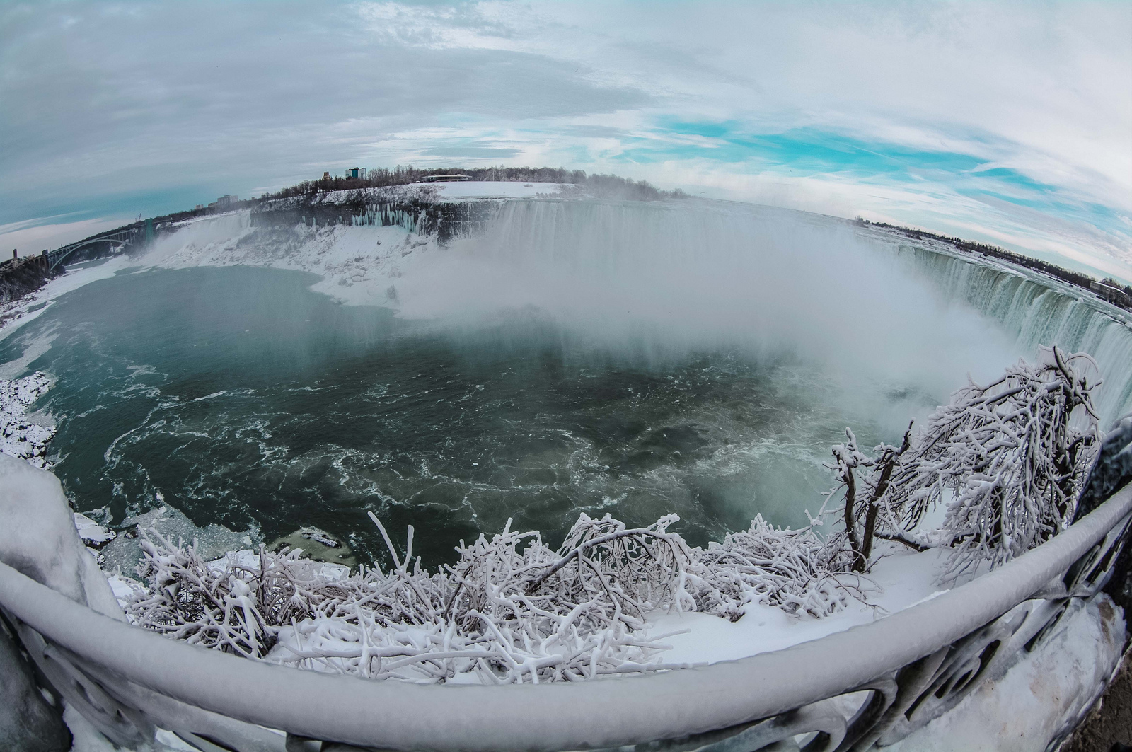 Niagara Falls Isn’t Frozen — But It’s Getting There, And It’s Beautiful