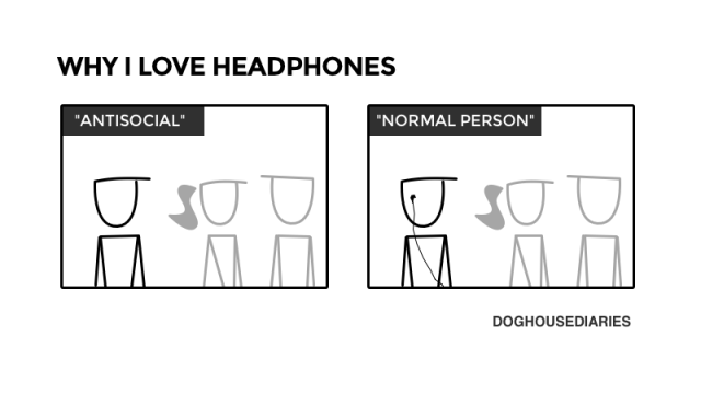 Headphones Are A Social Panacea